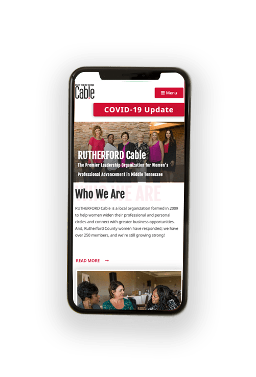Rutherford Cable Mobile Site